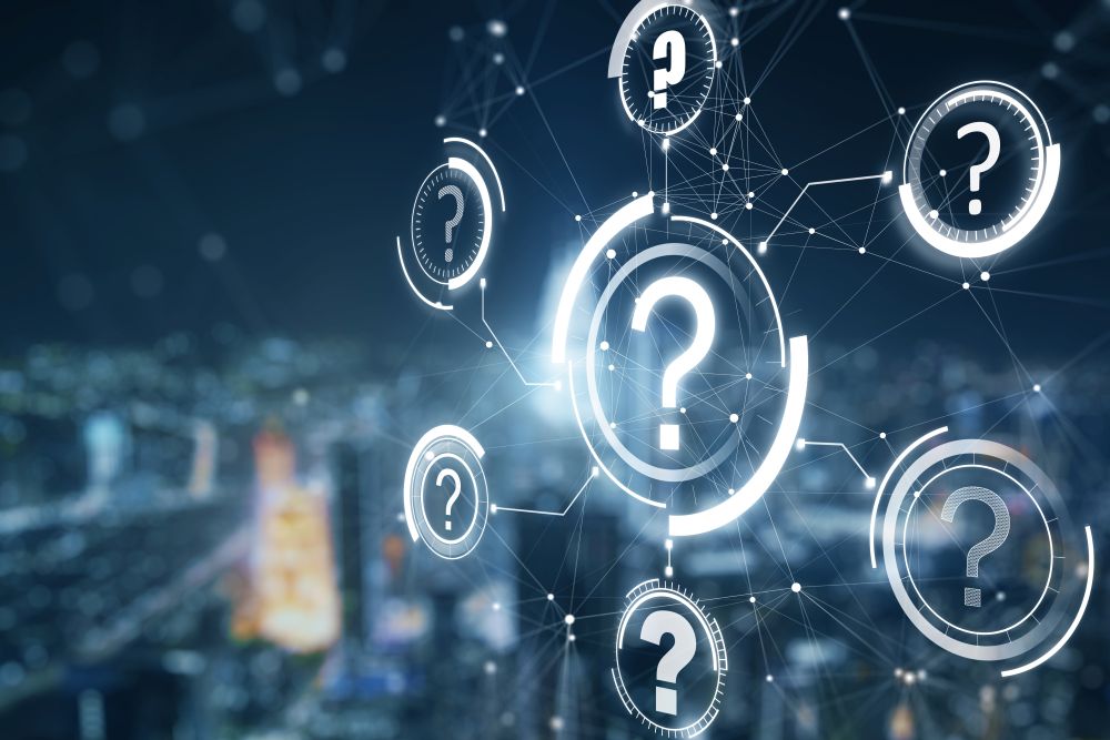 picture of random question marks